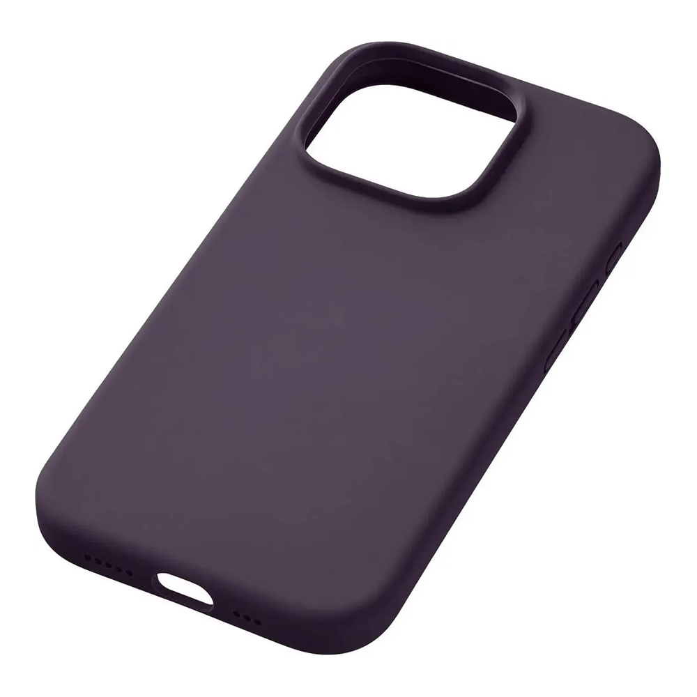 Чехол защитный uBear Touch Mag Case iPhone 16 Pro, софт-тач, темно-фиолетовый